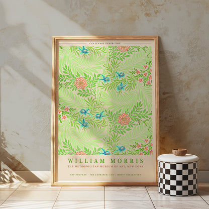 Premium Poster of William Morris Centenary Exhibition Floral Art Posters