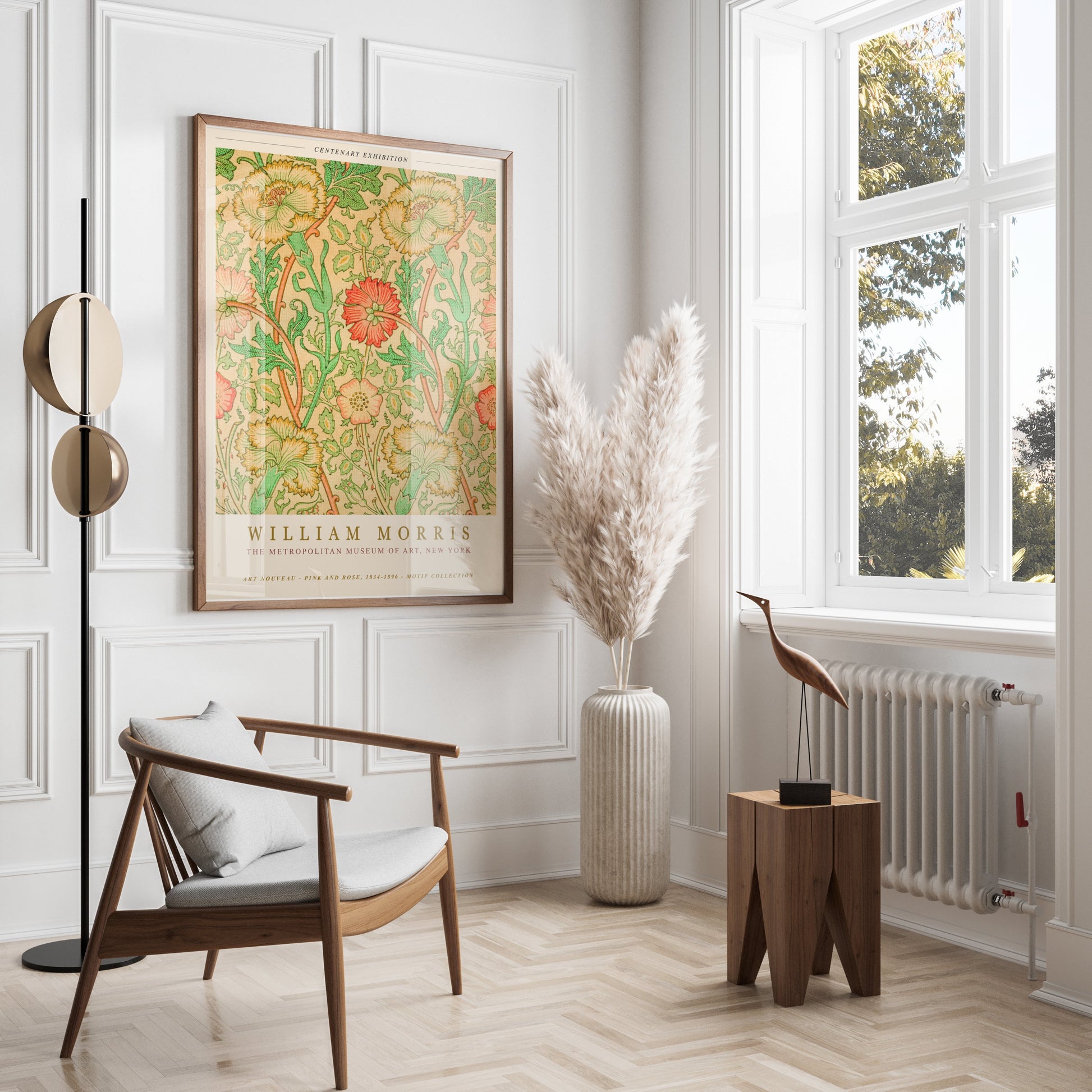Premium Poster of William Morris Centenary Exhibition Motif Collection Posters