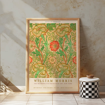 Premium Poster of William Morris Centenary Exhibition Motif Collection Posters