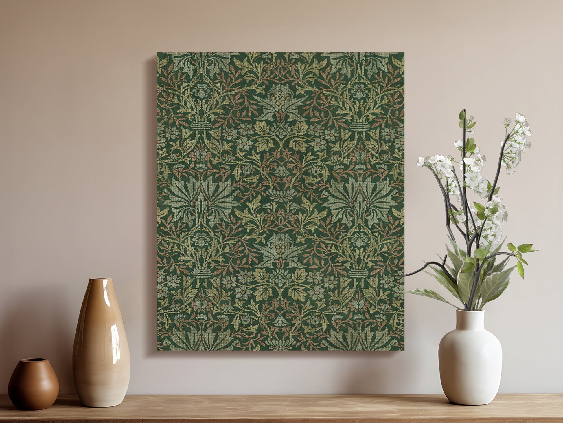 Premium Poster of William Morris Elegant Botanical Print Canvas Wraps
