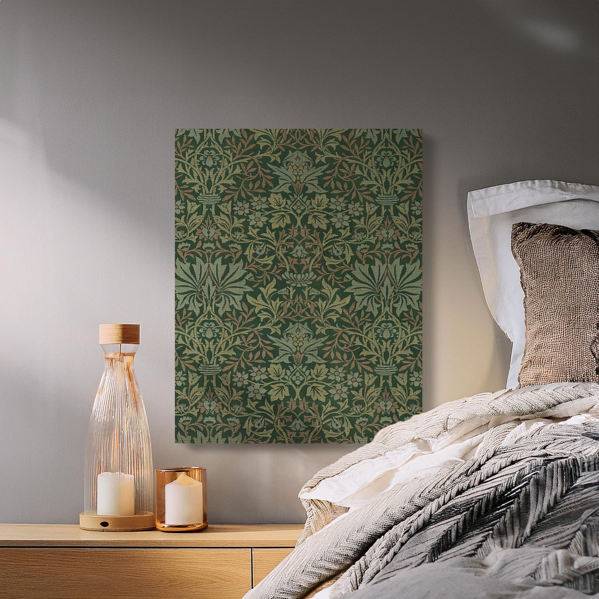 Premium Poster of William Morris Elegant Botanical Print Canvas Wraps