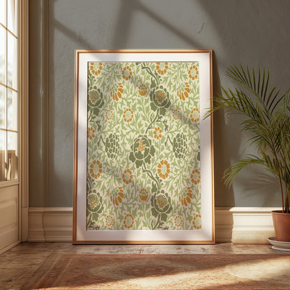 Premium Poster of William Morris Floral Art Design Aesthetic Wall Posters