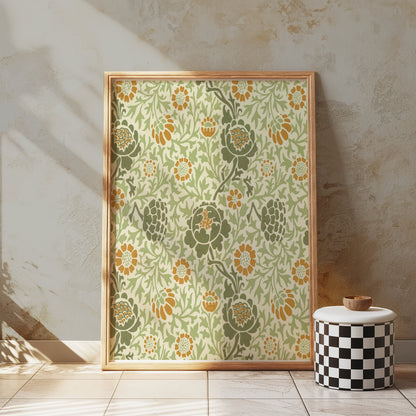 Premium Poster of William Morris Floral Art Design Aesthetic Wall Posters