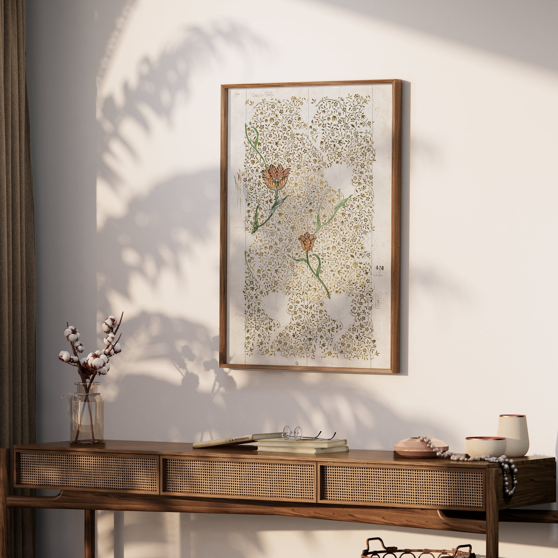 Premium Poster of William Morris Floral Art Nouveau Design Posters