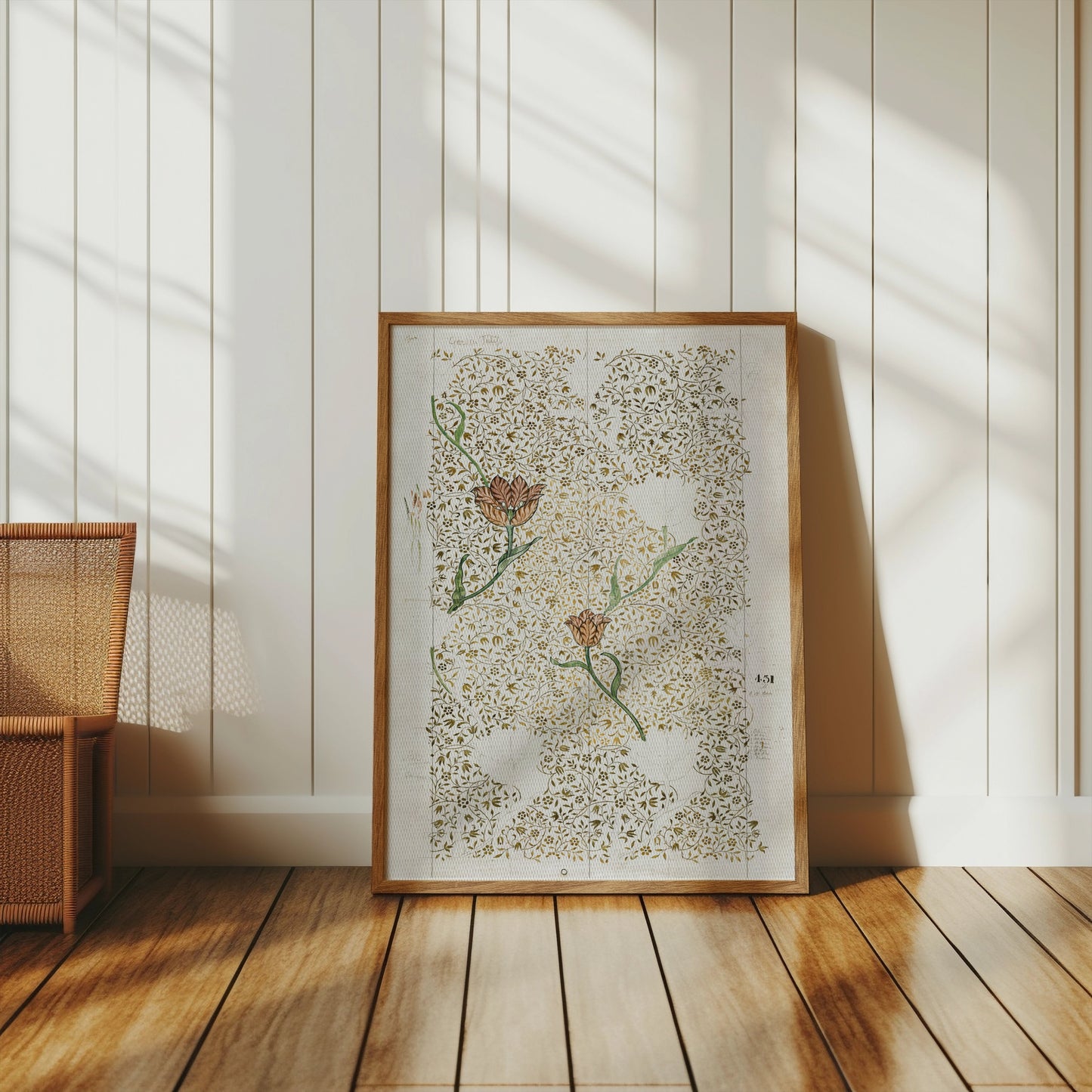 Premium Poster of William Morris Floral Art Nouveau Design Posters