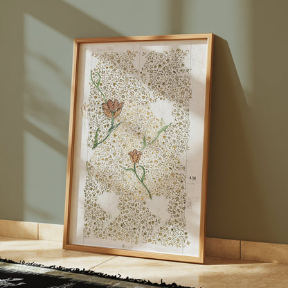 Premium Poster of William Morris Floral Art Nouveau Design Posters