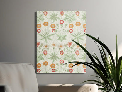 Premium Poster of William Morris Floral Design Art Canvas Wraps