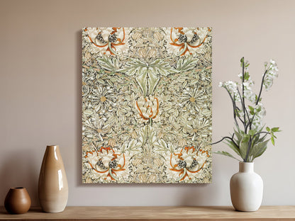 Premium Poster of William Morris Floral Design Vintage Canvas Wraps