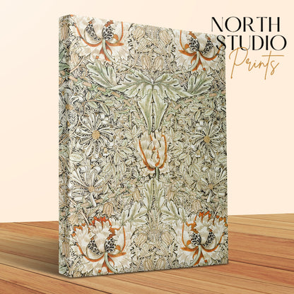 Premium Poster of William Morris Floral Design Vintage Canvas Wraps
