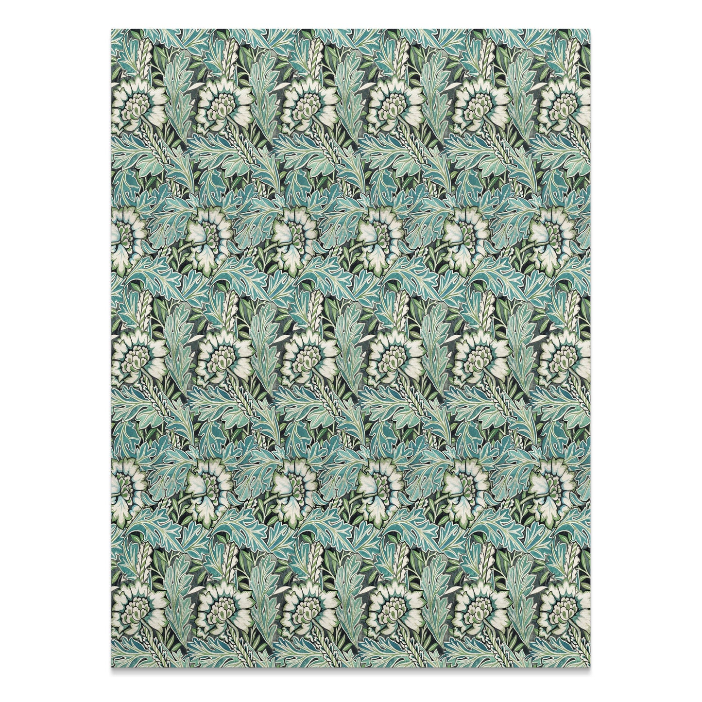 Premium Poster of William Morris Floral Leaves Pattern Art Posters