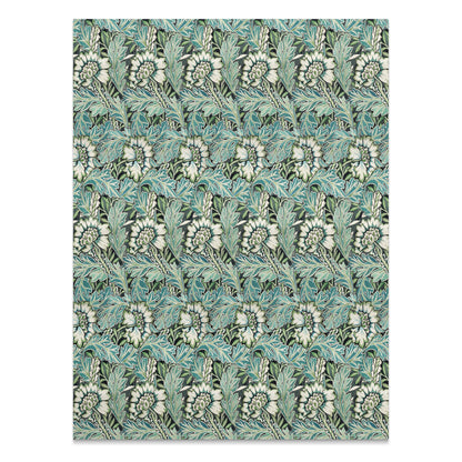 Premium Poster of William Morris Floral Leaves Pattern Art Posters