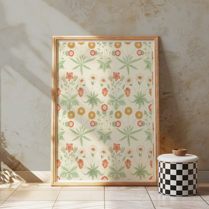 Premium Poster of William Morris Floral Pattern Art Print Posters