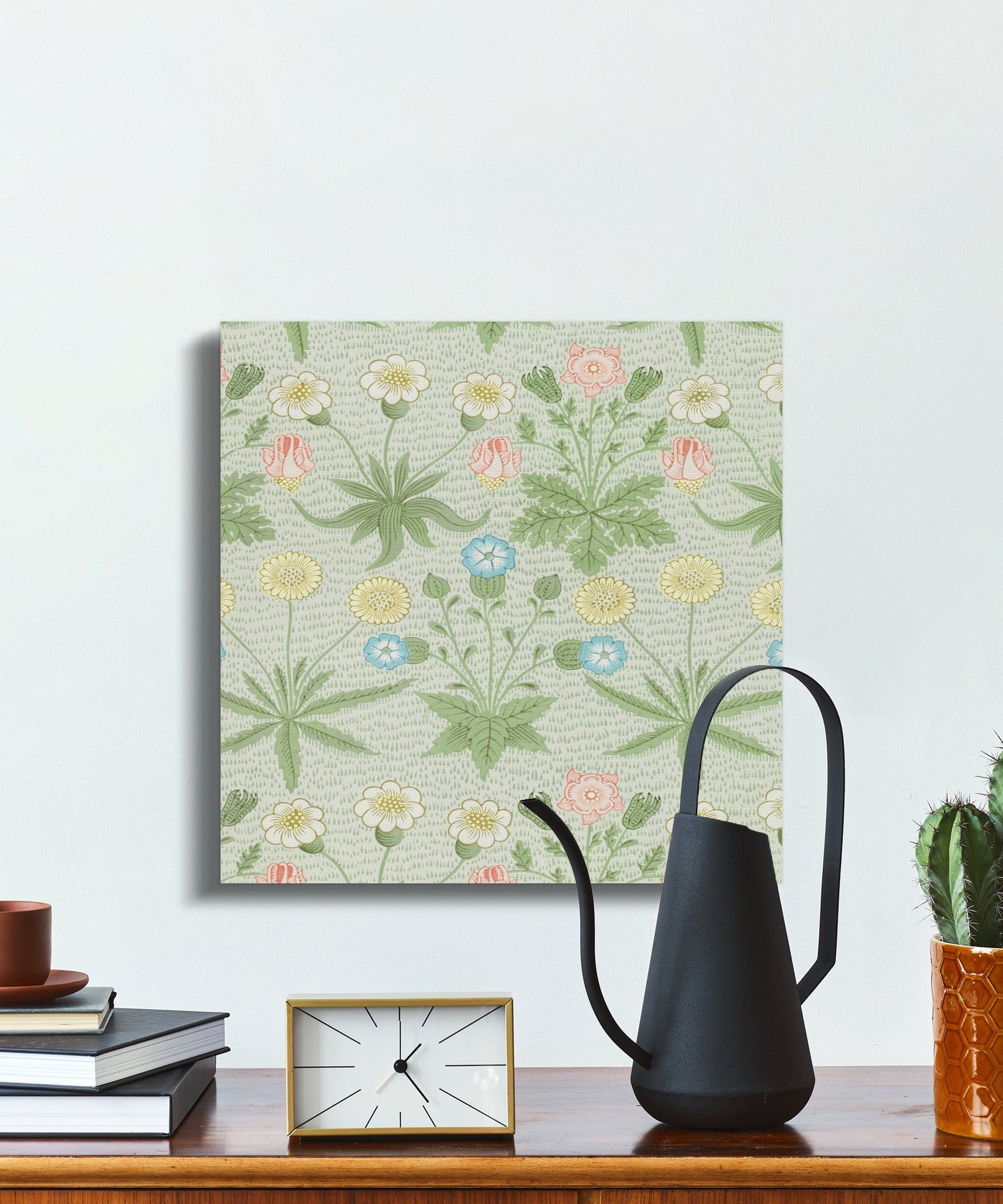 Premium Poster of William Morris Floral Pattern Decor Canvas Wraps