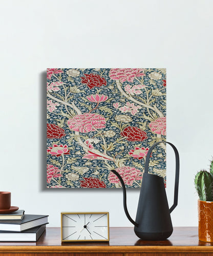 Premium Poster of William Morris Floral Pattern Decorative Canvas Wraps