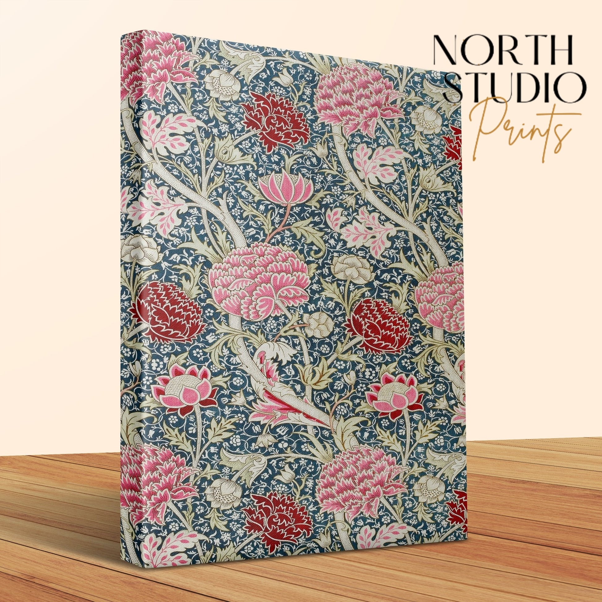 Premium Poster of William Morris Floral Pattern Decorative Canvas Wraps