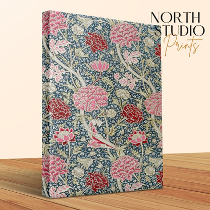 Premium Poster of William Morris Floral Pattern Decorative Canvas Wraps