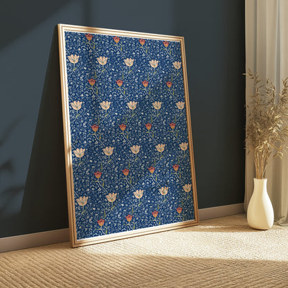 Premium Poster of William Morris Floral Pattern Vintage Style Posters