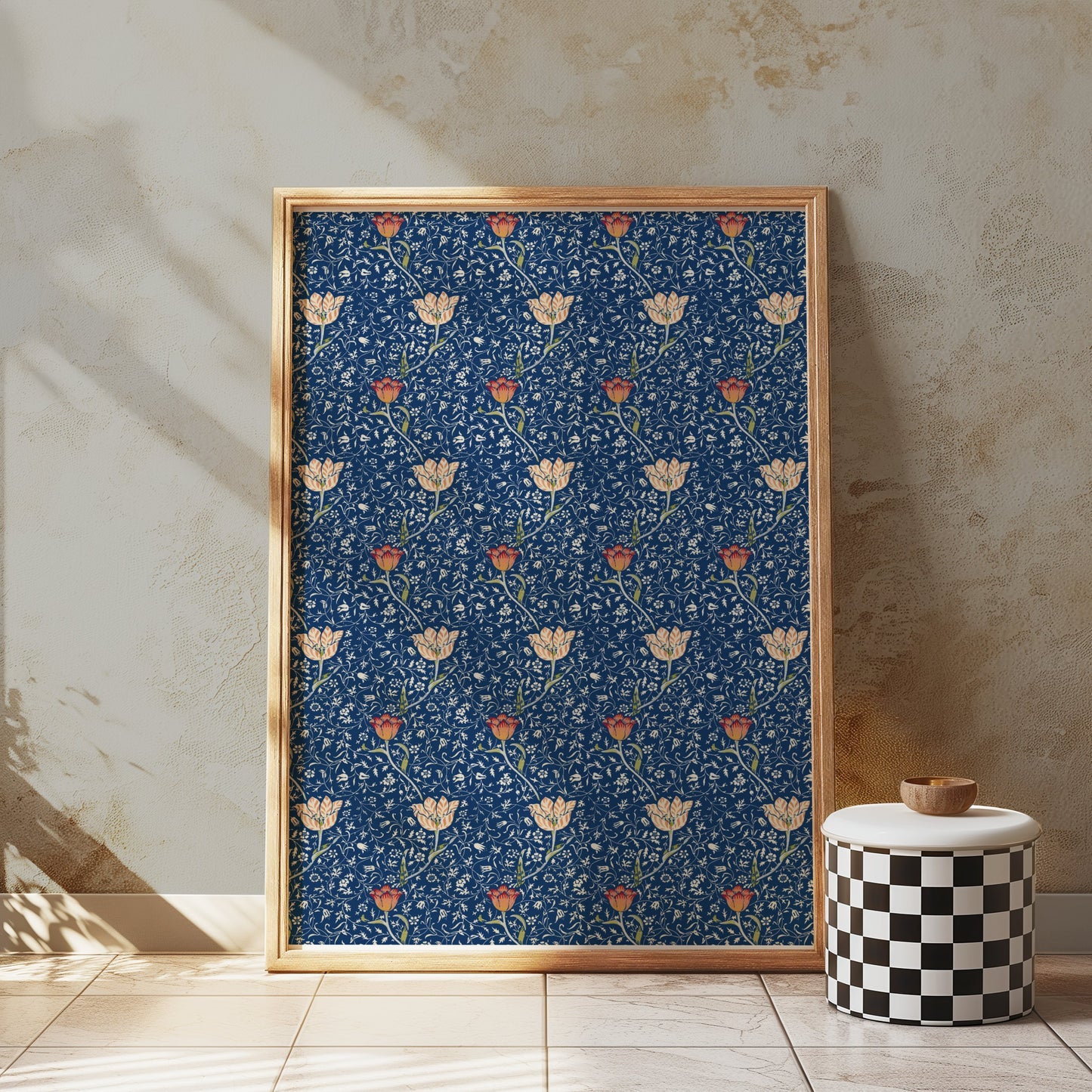 Premium Poster of William Morris Floral Pattern Vintage Style Posters
