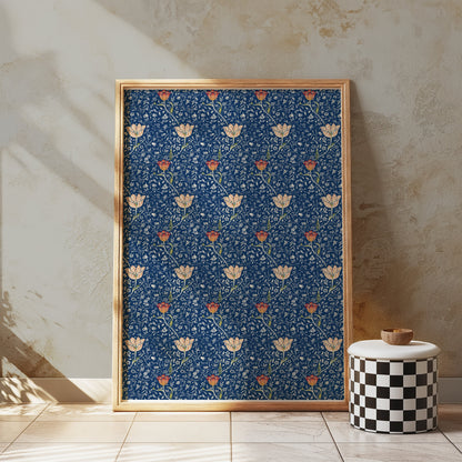 Premium Poster of William Morris Floral Pattern Vintage Style Posters