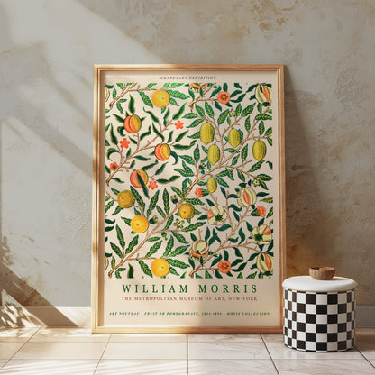 Premium Poster of William Morris Fruit or Pomegranate Posters