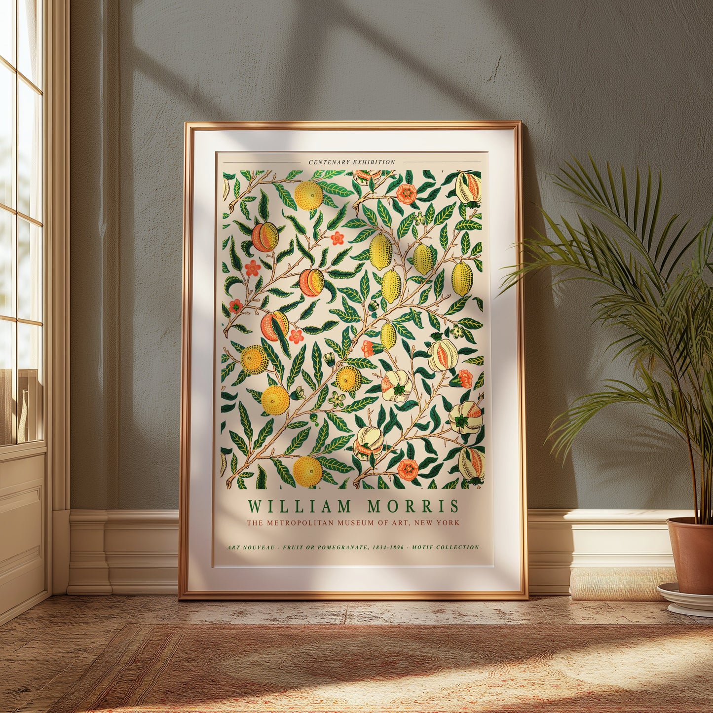 Premium Poster of William Morris Fruit or Pomegranate Posters