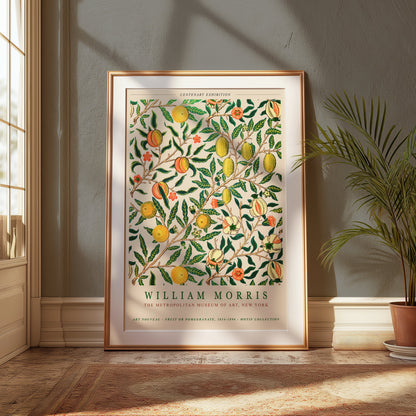 Premium Poster of William Morris Fruit or Pomegranate Posters