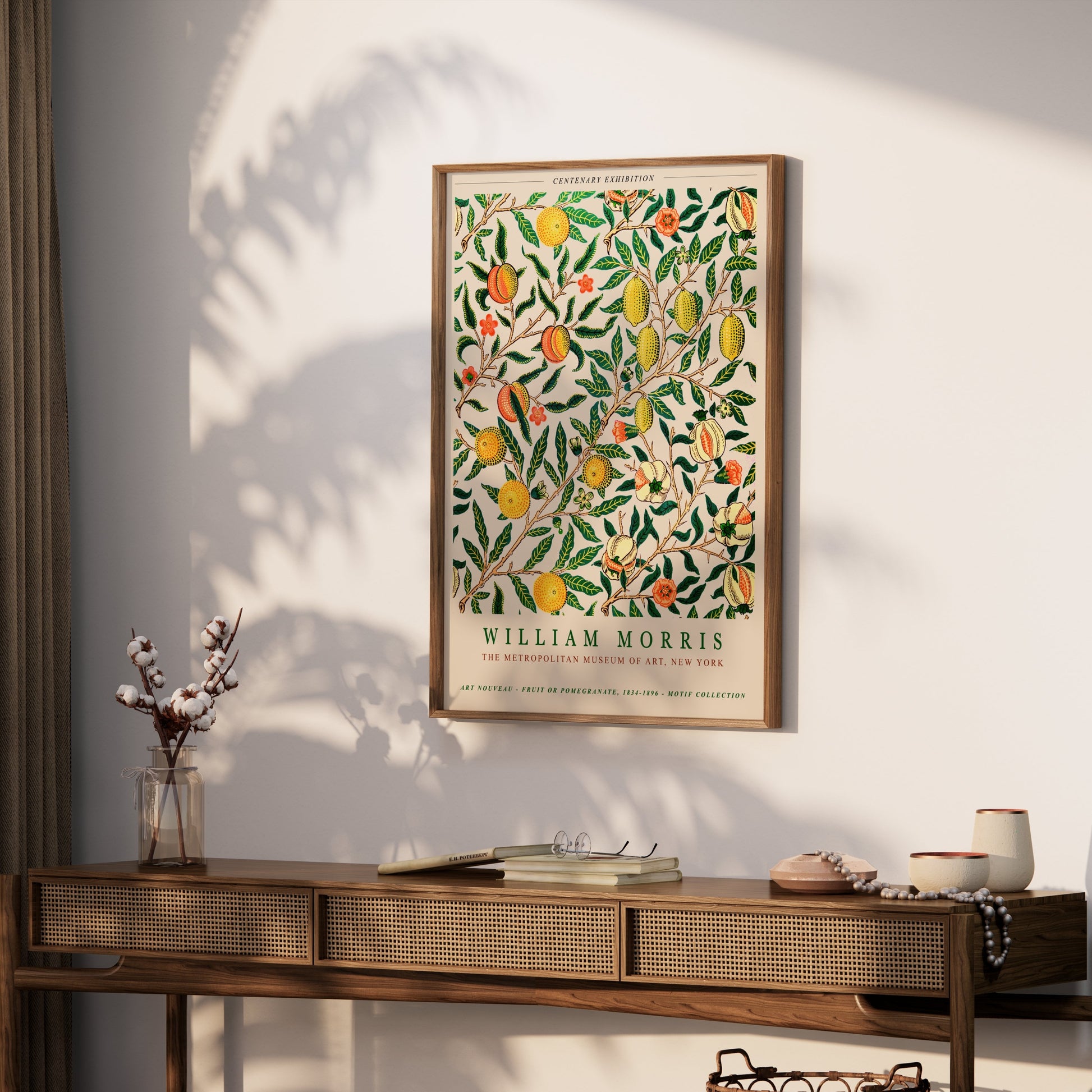 Premium Poster of William Morris Fruit or Pomegranate Posters