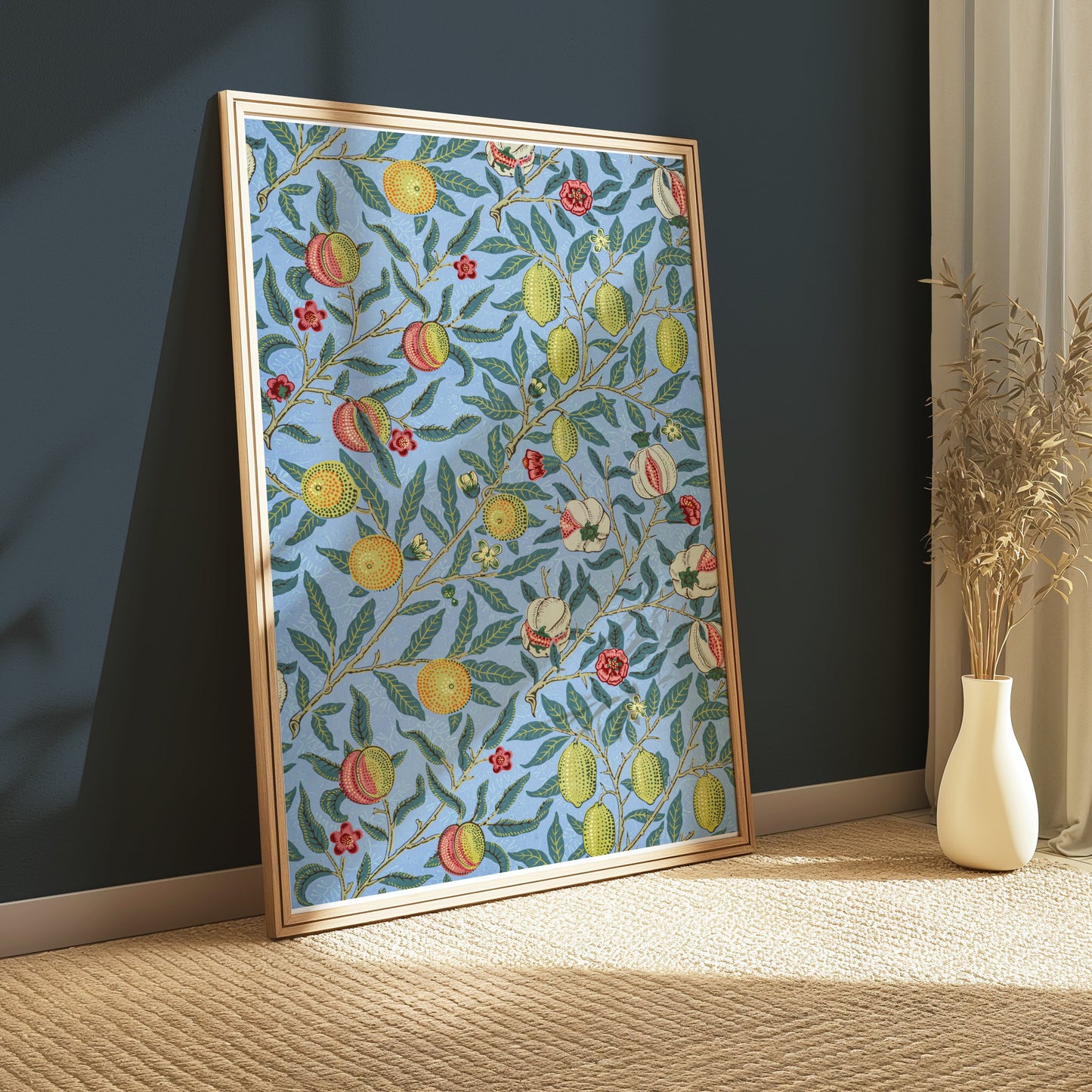 Premium Poster of William Morris Fruits and Leaves Decorative Posters