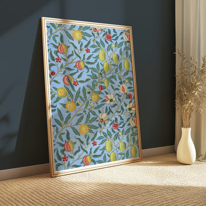 Premium Poster of William Morris Fruits and Leaves Decorative Posters