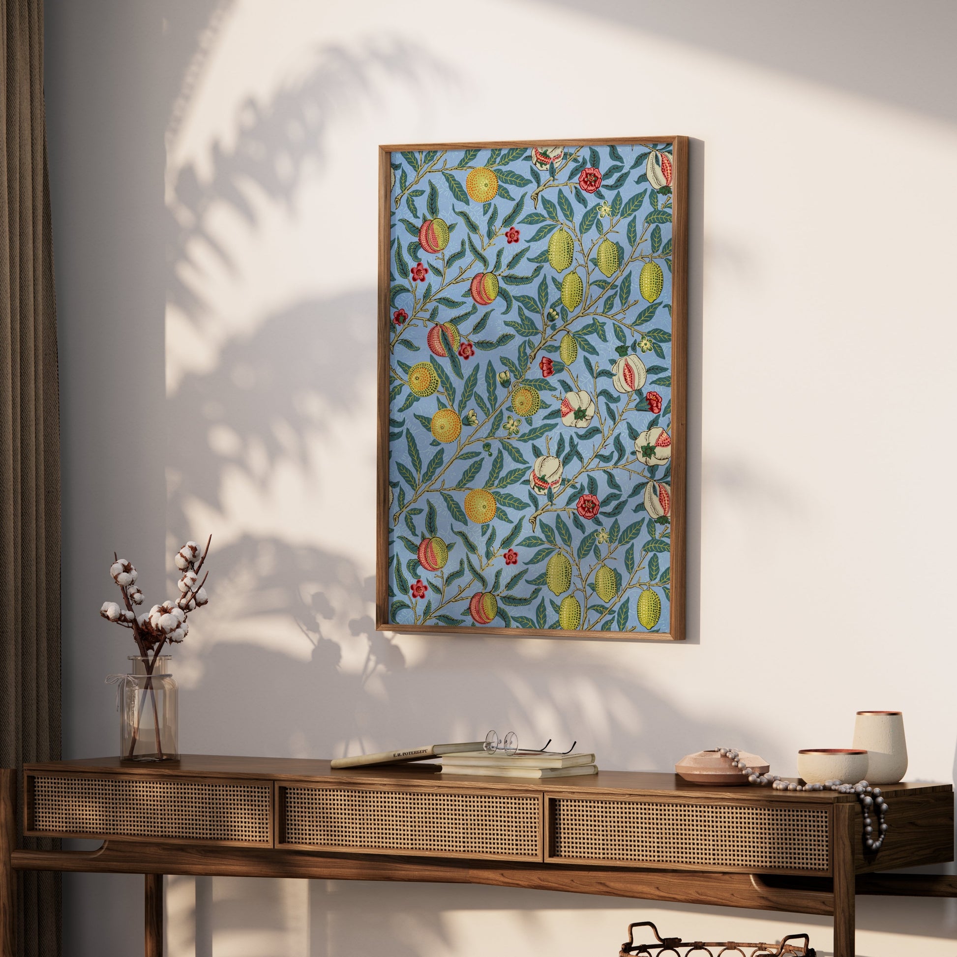 Premium Poster of William Morris Fruits and Leaves Decorative Posters
