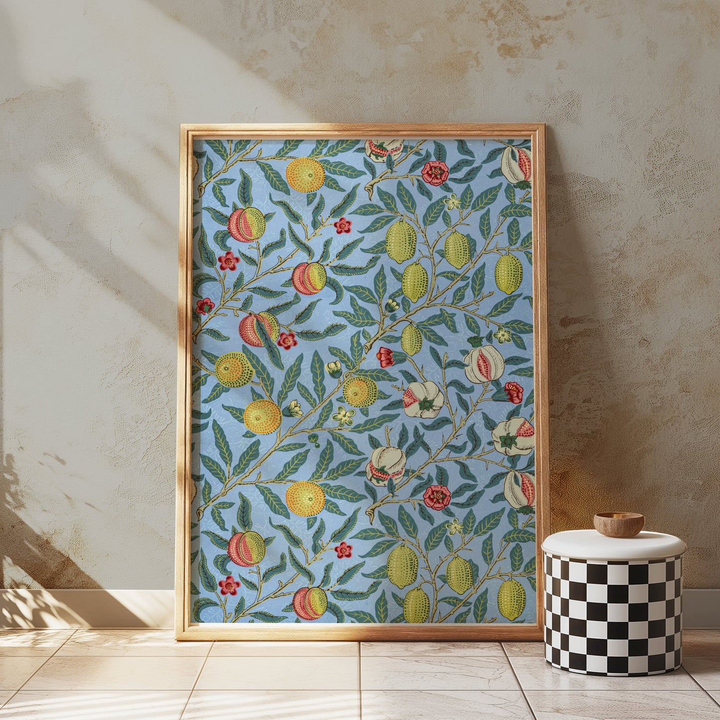 Premium Poster of William Morris Fruits and Leaves Decorative Posters