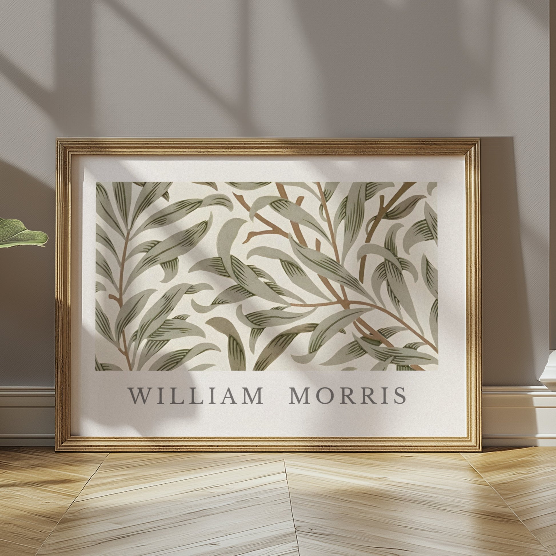 Premium Poster of William Morris Inspired Botanical Art Print Posters
