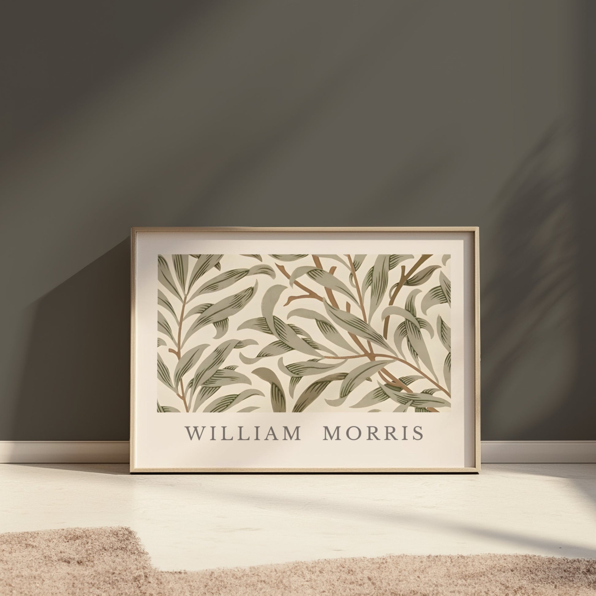 Premium Poster of William Morris Inspired Botanical Art Print Posters