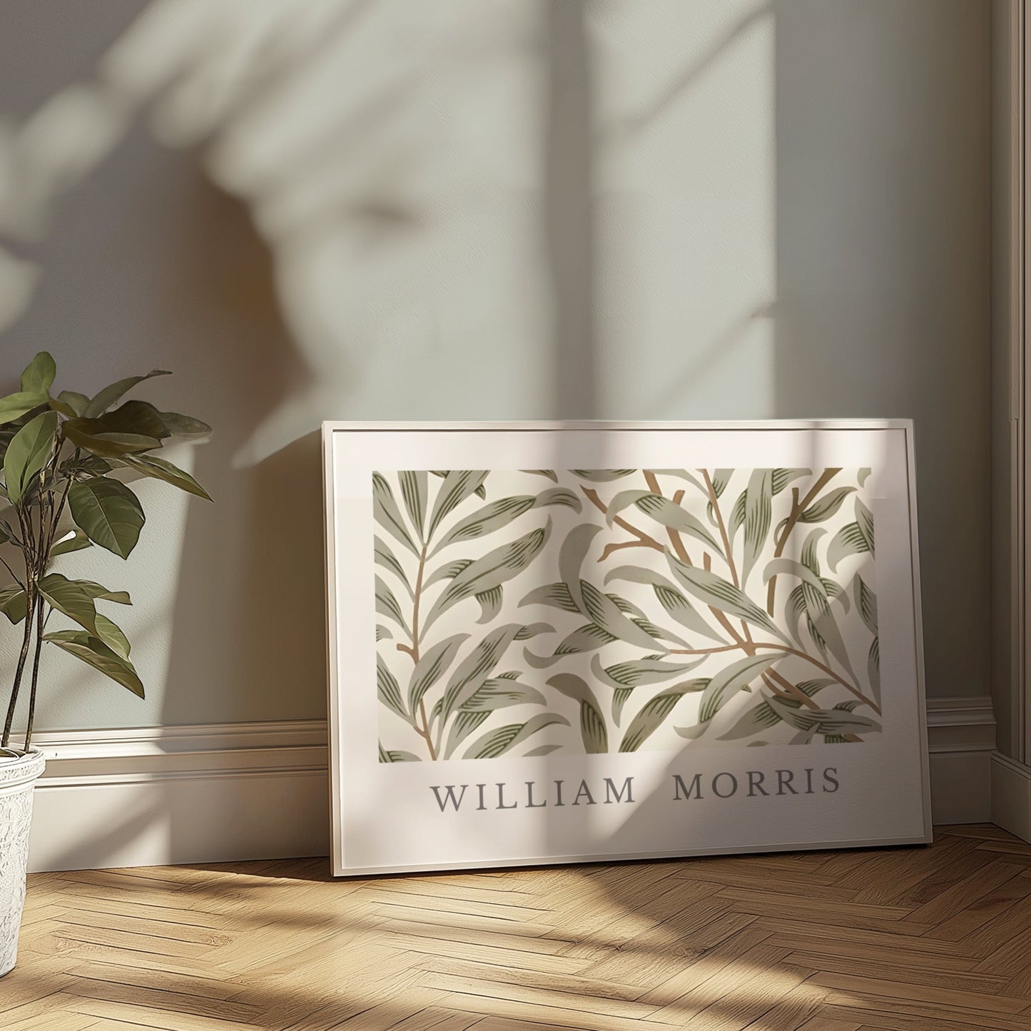Premium Poster of William Morris Inspired Botanical Art Print Posters