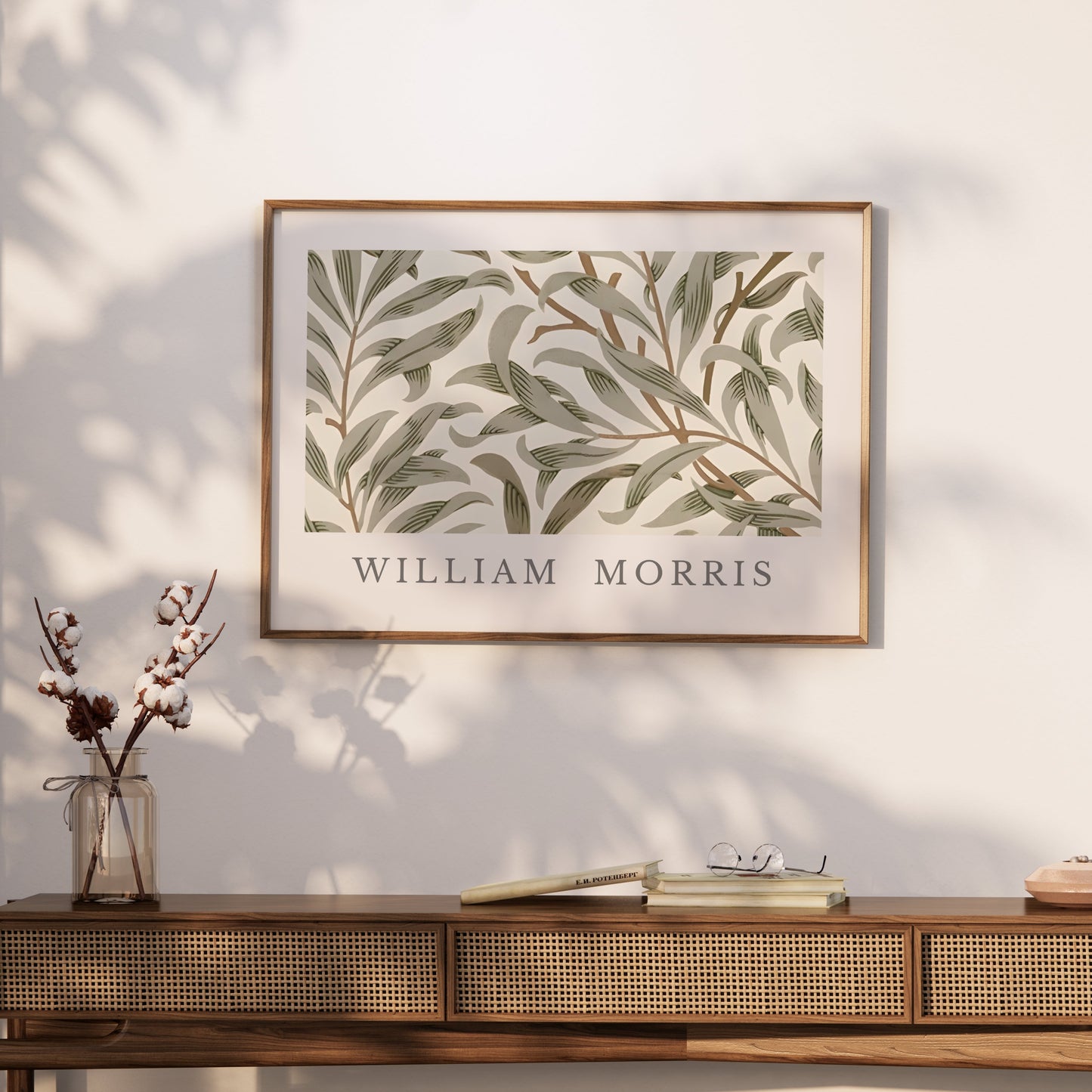 Premium Poster of William Morris Inspired Botanical Art Print Posters