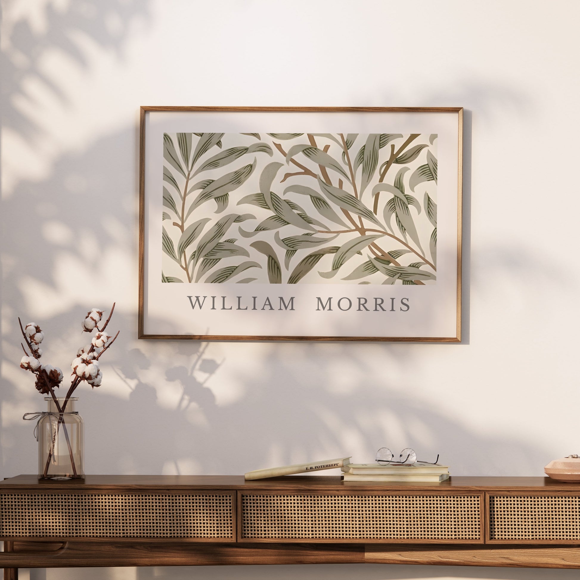 Premium Poster of William Morris Inspired Botanical Art Print Posters