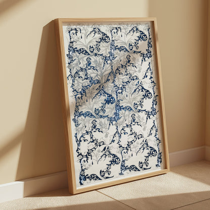 Premium Poster of William Morris Intricate Vintage Floral Art Posters