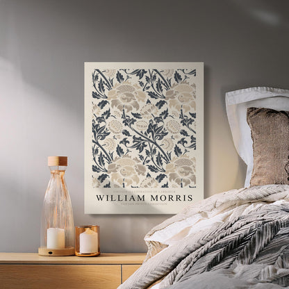 Premium Poster of William Morris Larkspur Illustration Canvas Wraps