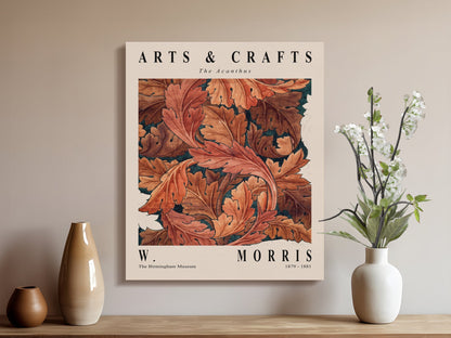 Premium Poster of William Morris The Acanthus Arts Canvas Wraps
