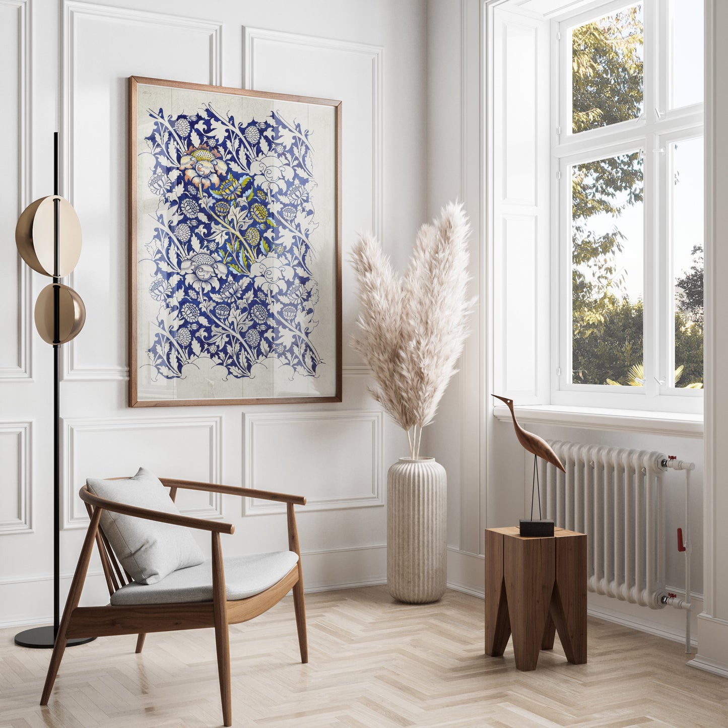 Premium Poster of William Morris Vibrant Floral Art Design Posters