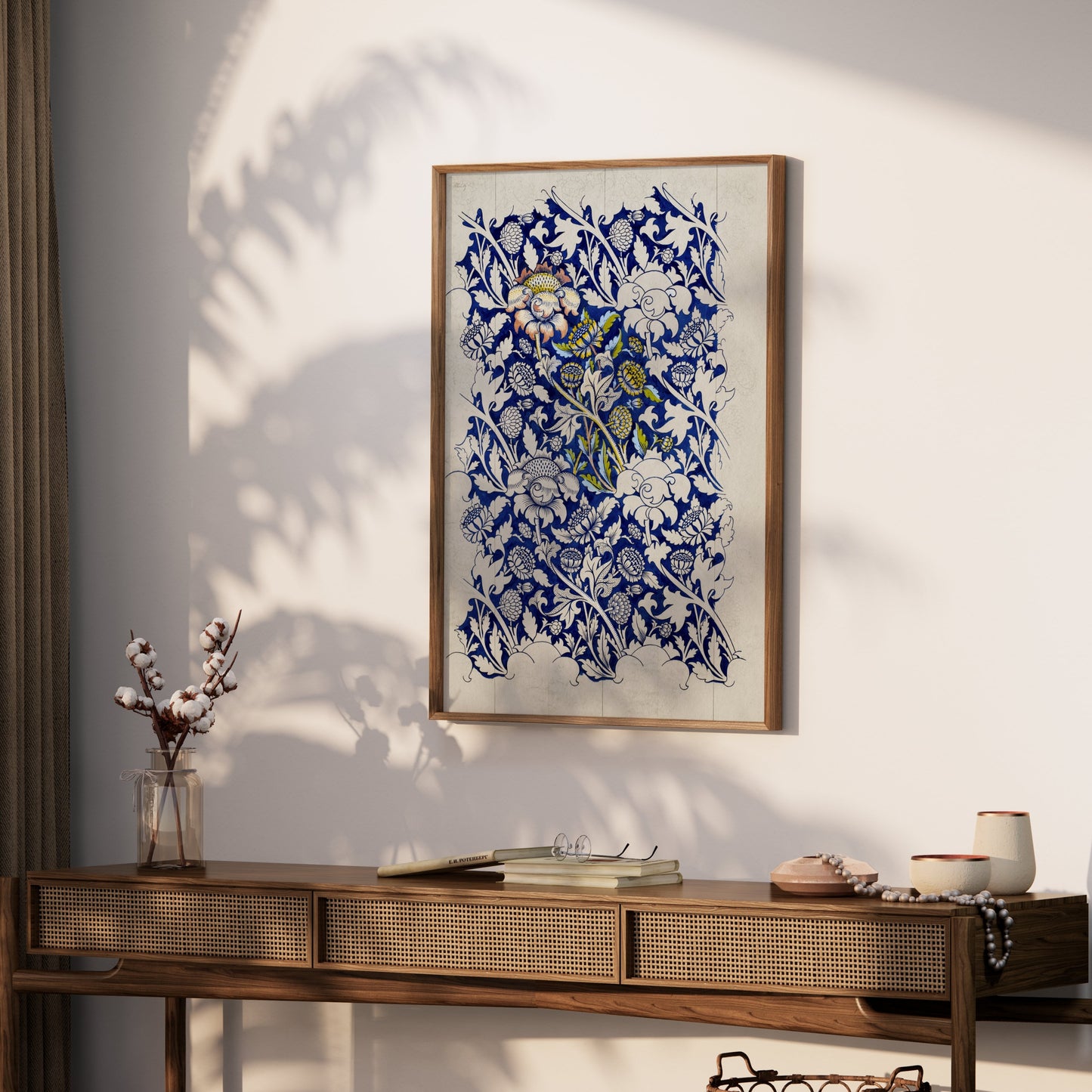 Premium Poster of William Morris Vibrant Floral Art Design Posters