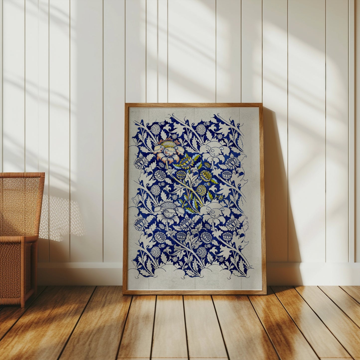 Premium Poster of William Morris Vibrant Floral Art Design Posters