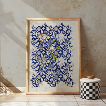 Premium Poster of William Morris Vibrant Floral Art Design Posters
