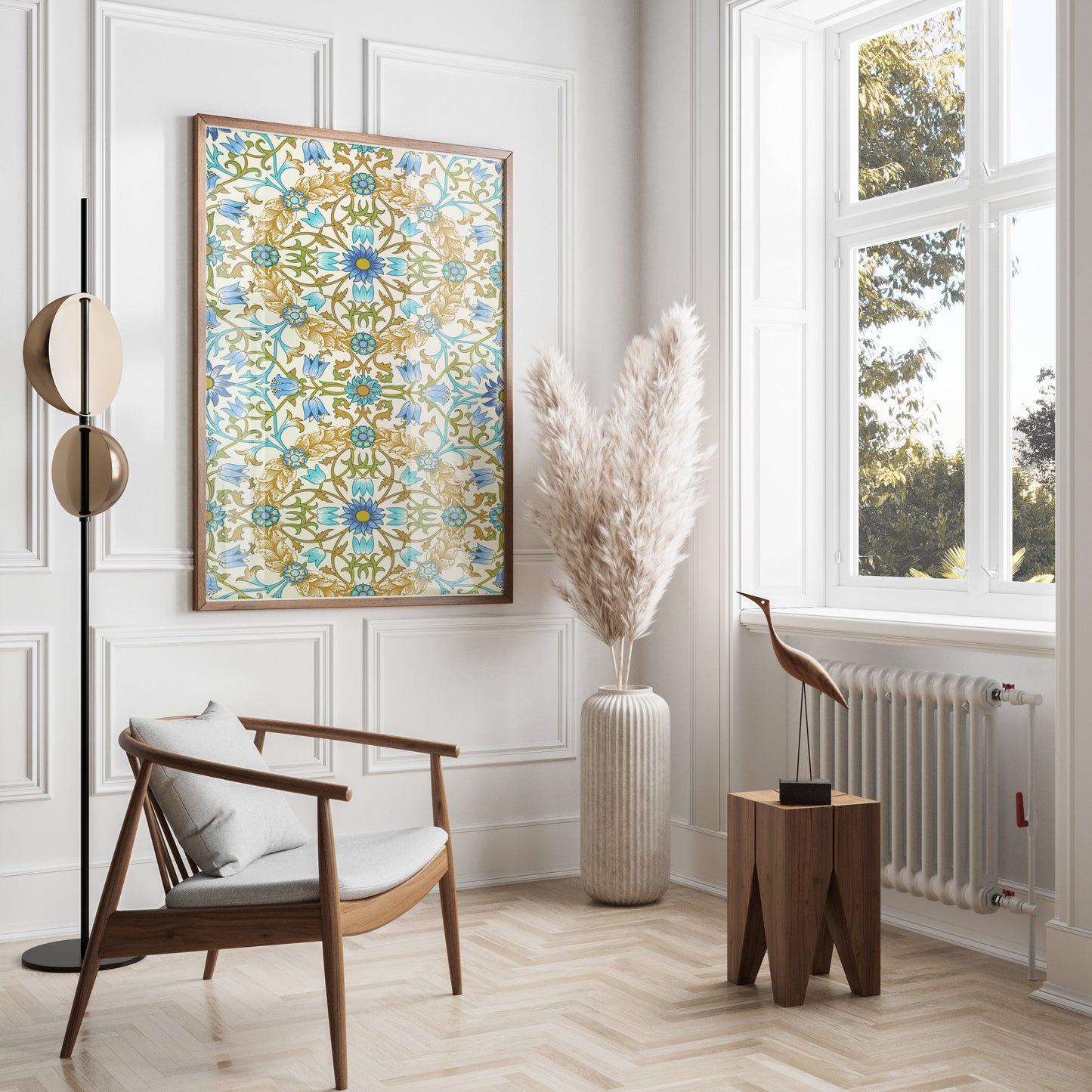 Premium Poster of William Morris Vintage Floral Pattern Wall Art Posters