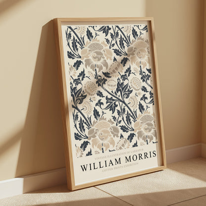 Premium Poster of William Morris Vintage Larkspur Illustration Posters
