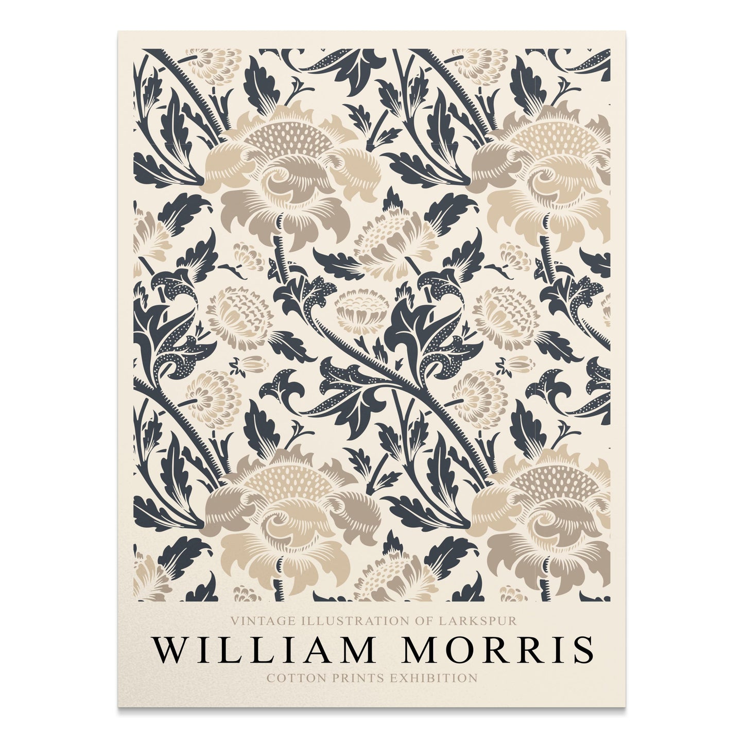 Premium Poster of William Morris Vintage Larkspur Illustration Posters