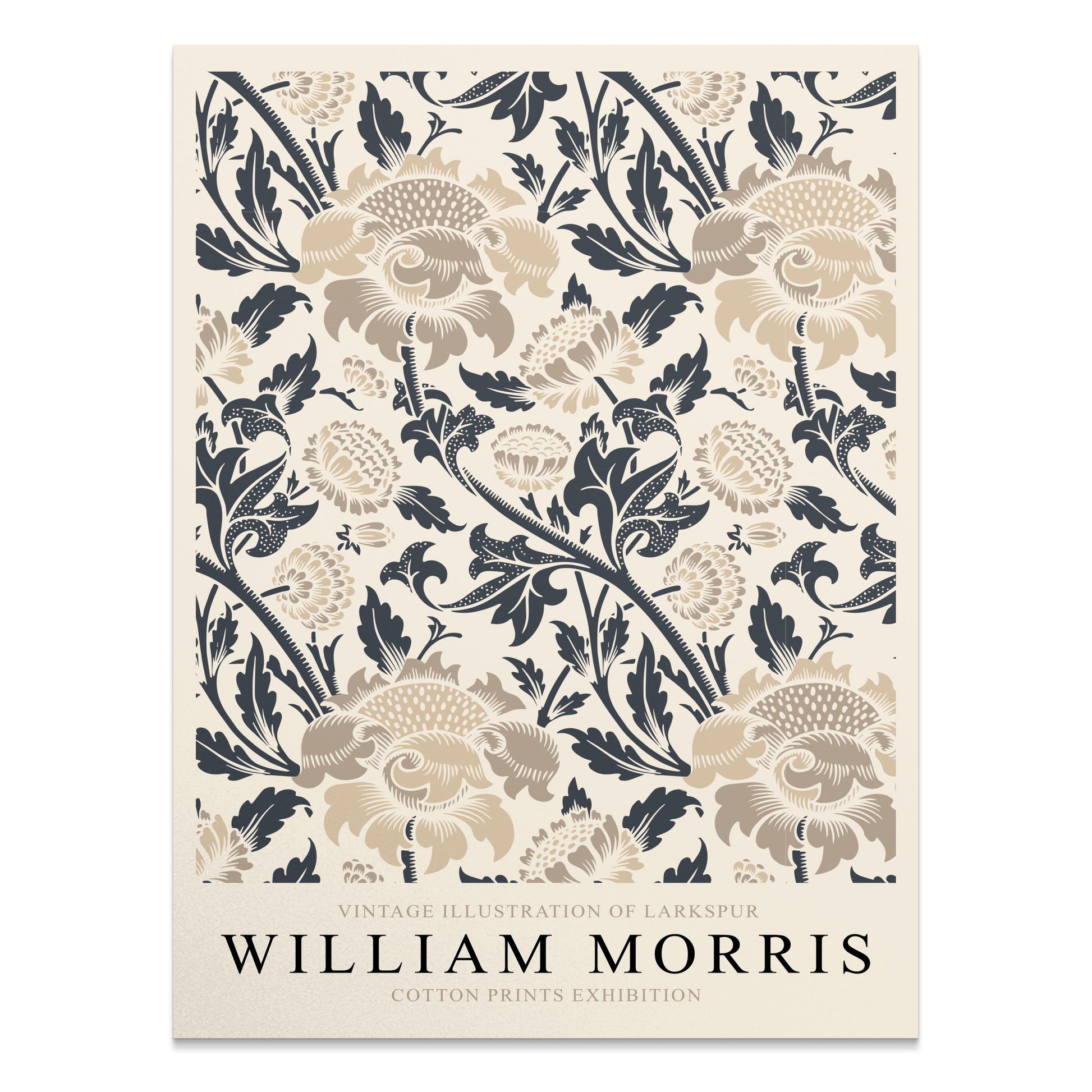 Premium Poster of William Morris Vintage Larkspur Illustration Posters