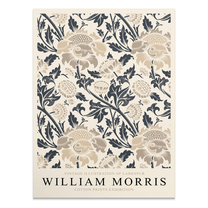 Premium Poster of William Morris Vintage Larkspur Illustration Posters