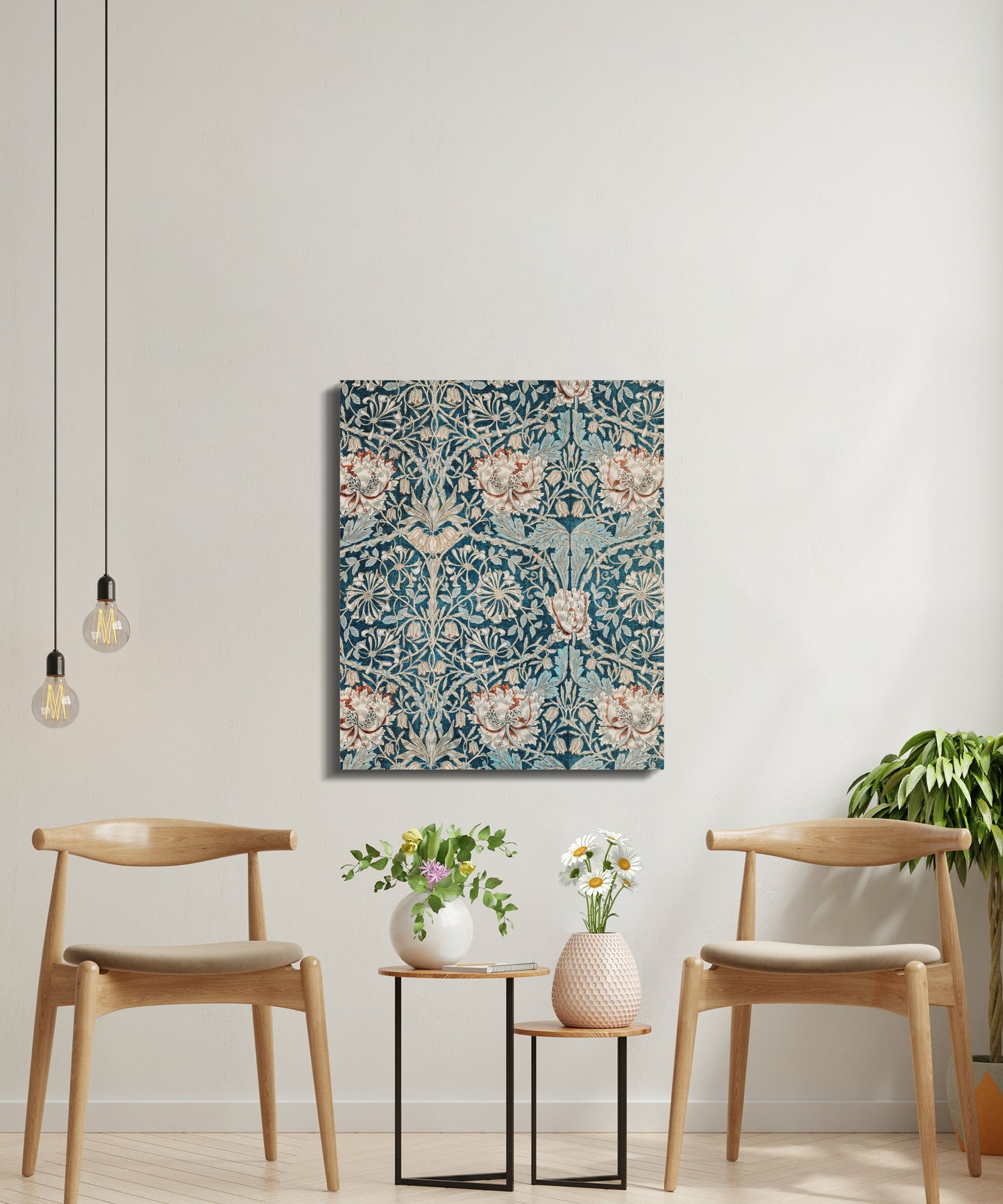 Premium Poster of William Morris Wall Art Floral Pattern Canvas Wraps