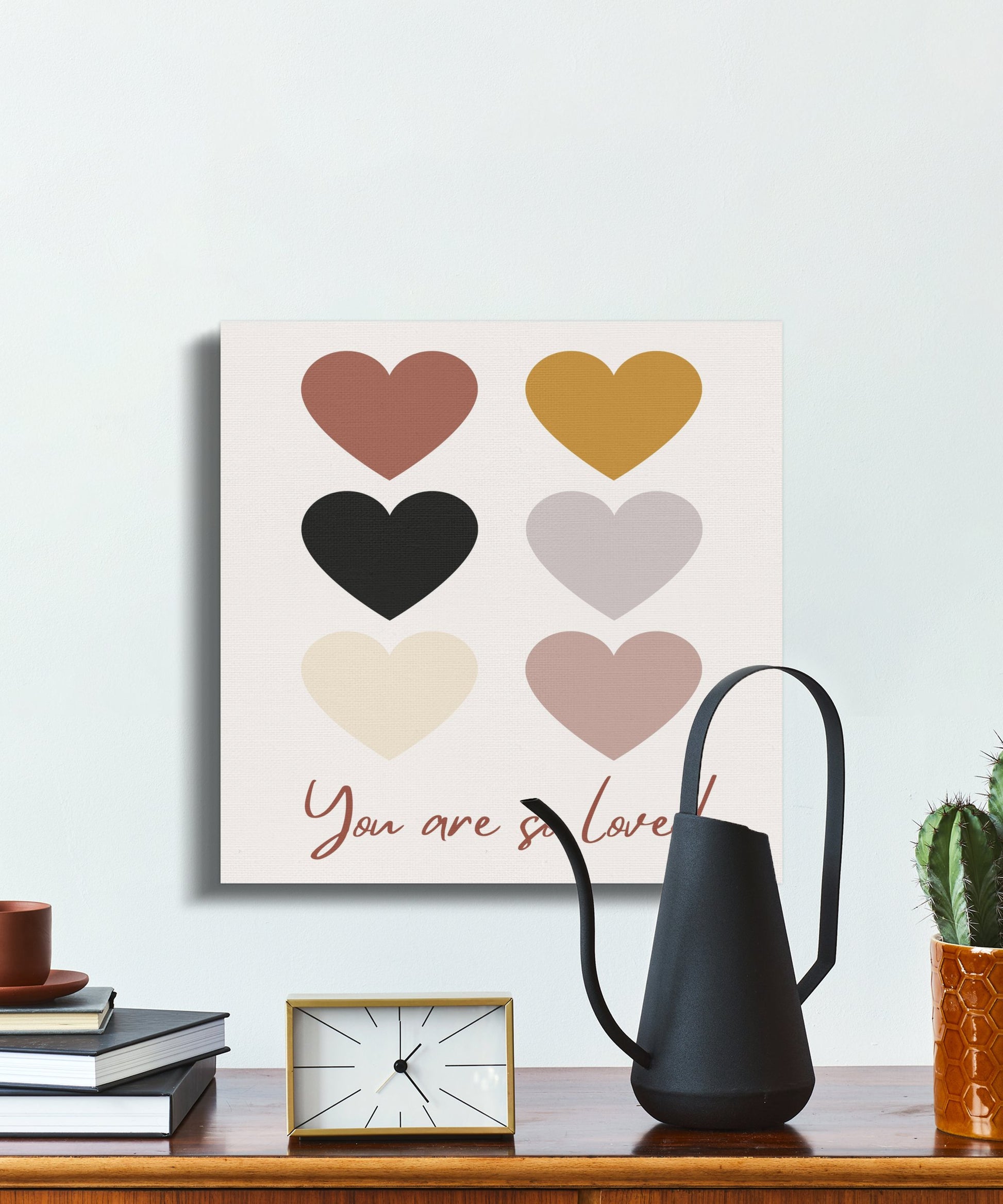 Premium Poster of You Are So Loved Nursery Wall Art Canvas Wraps